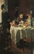 Claude Monet The Luncheon Norge oil painting reproduction